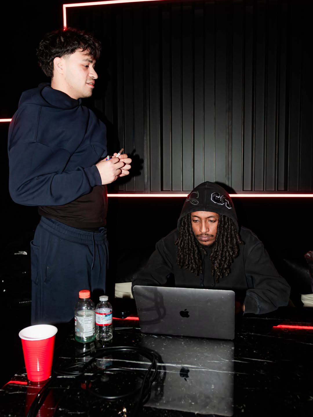 Real recording studio session from Miiir’s Instagram